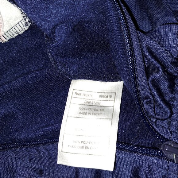 Puma Baby Girls' Tricot Track Jacket in Navy blue and Pale pink. - Picture 5 of 5